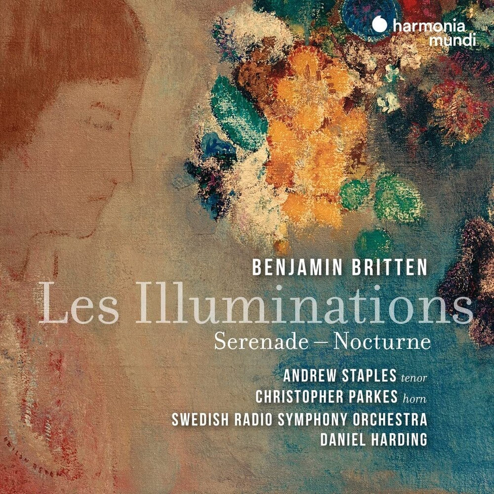 the album cover for Andrew Staples - Britten: Les Illuminations Serenade Nocturne
