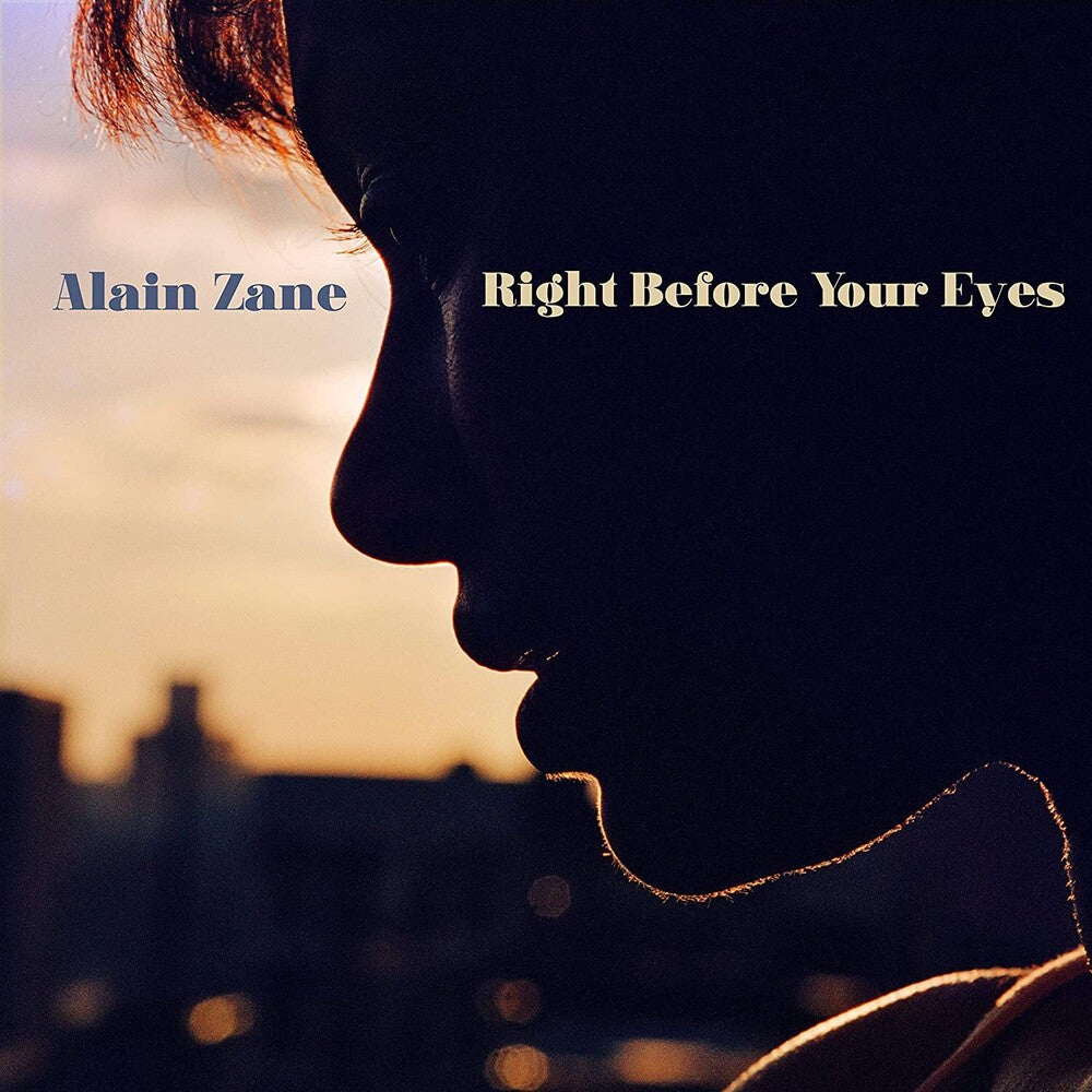 the album cover for Zane, Alain - Right Before Your Eyes