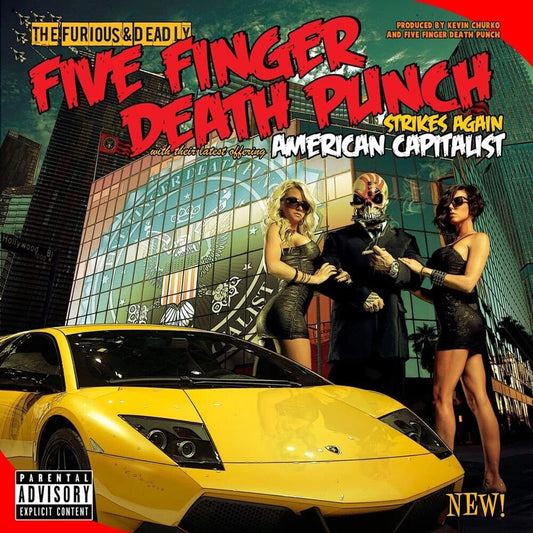 the album cover for Five Finger Death Punch - American Capitalist - 10th Anniversary Edition