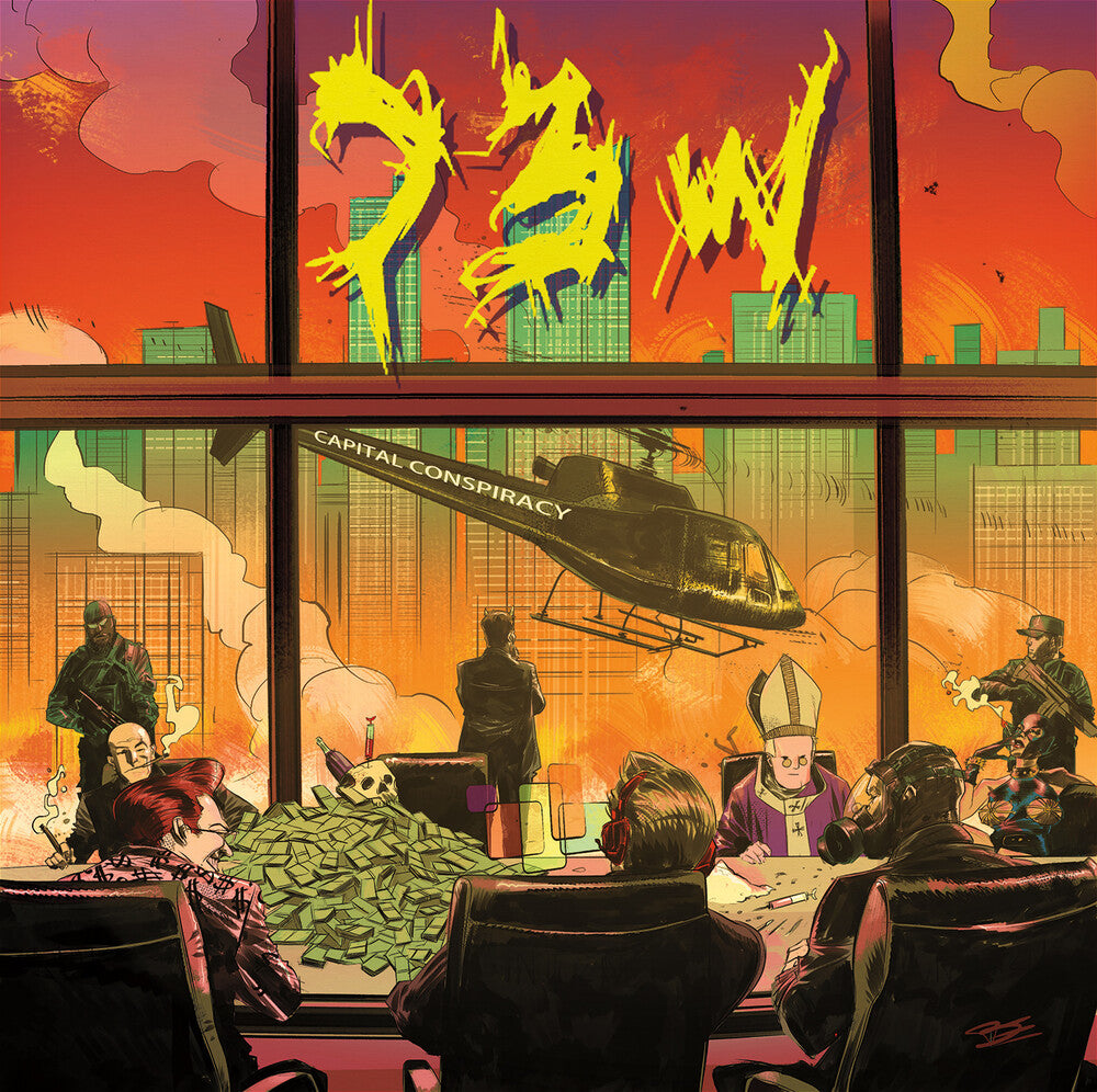 the album cover for Dead by Wedensday - Capital Conspiracy