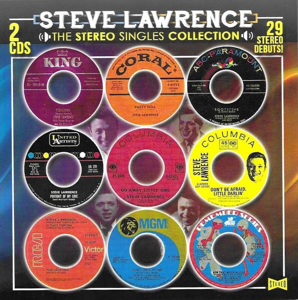 the album cover for Steve Lawrence - Stereo Singles Collection 57 Cuts