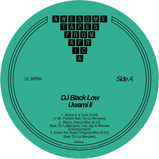 the album cover for DJ Black Low - Uwami Ii