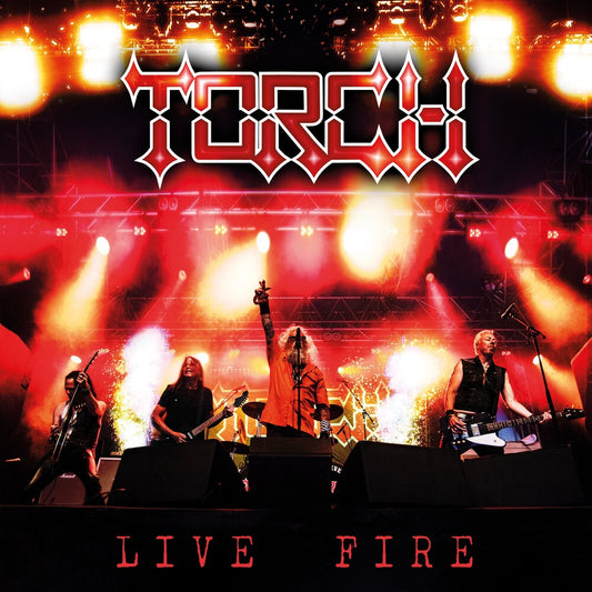 the album cover for Torch - Live Fire [Colored Vinyl] [Limited Edition] (Red)
