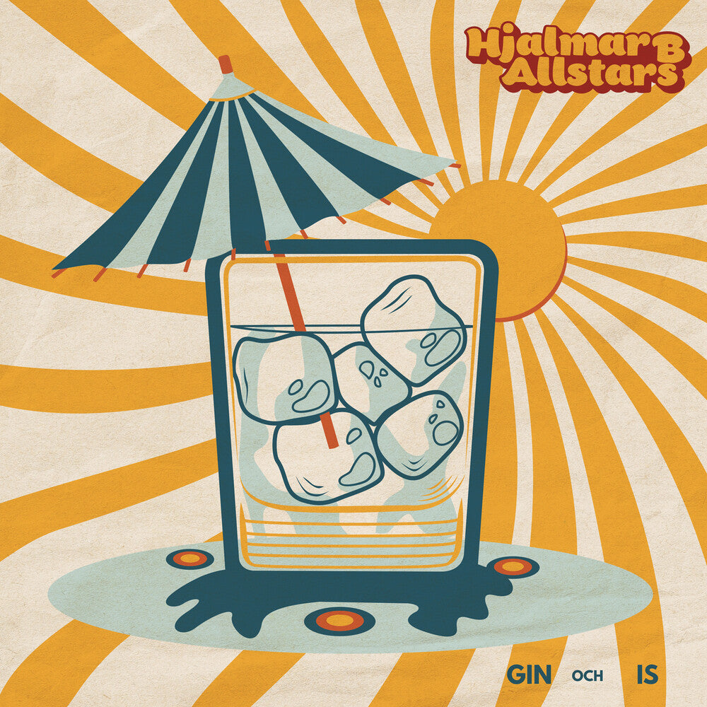 the album cover for Hjalmar B Allstars - Gin Och Is (10in)
