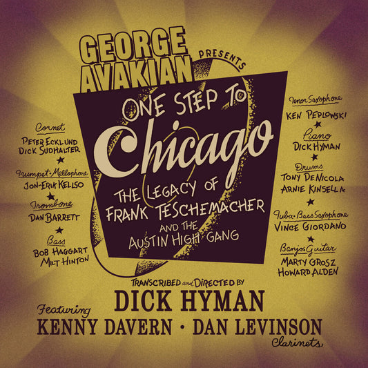 the album cover for Hyman, Dick / Davern, Kenny - One Step To Chicago