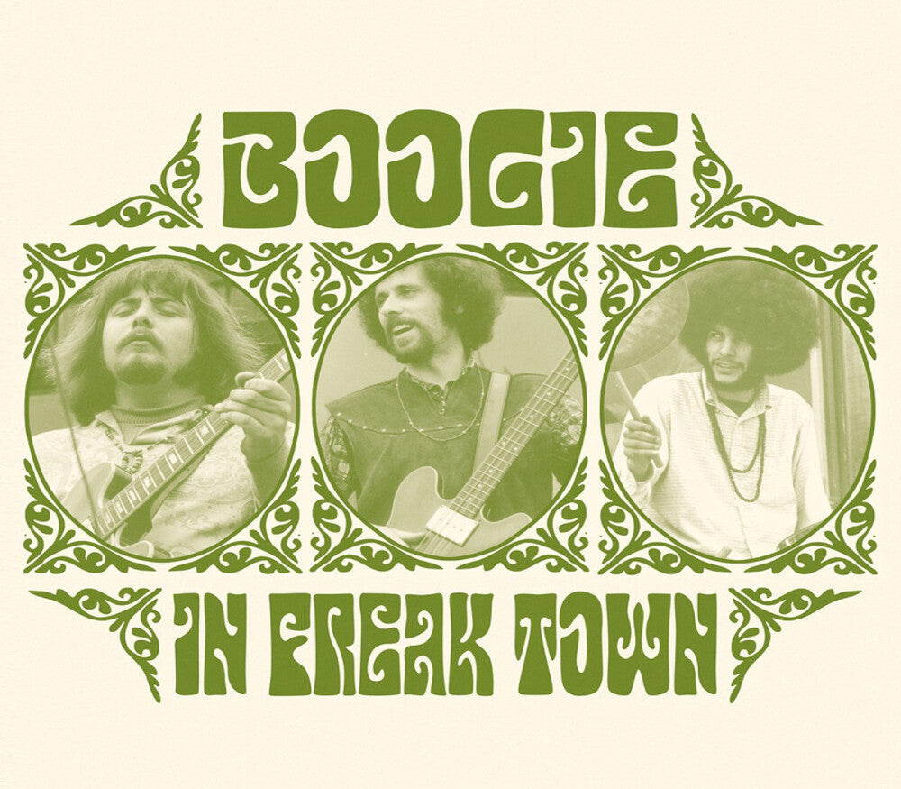 the album cover for Boogie - In Freak Town
