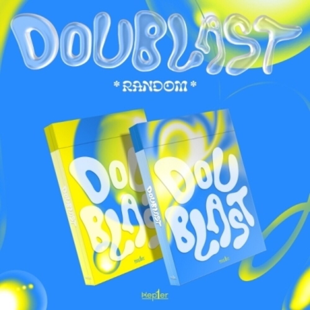 the album cover for Kep1er - Doublast - Random Cover - incl. Photo Book, 2 Photo Cards + excl. Cover Specific Items