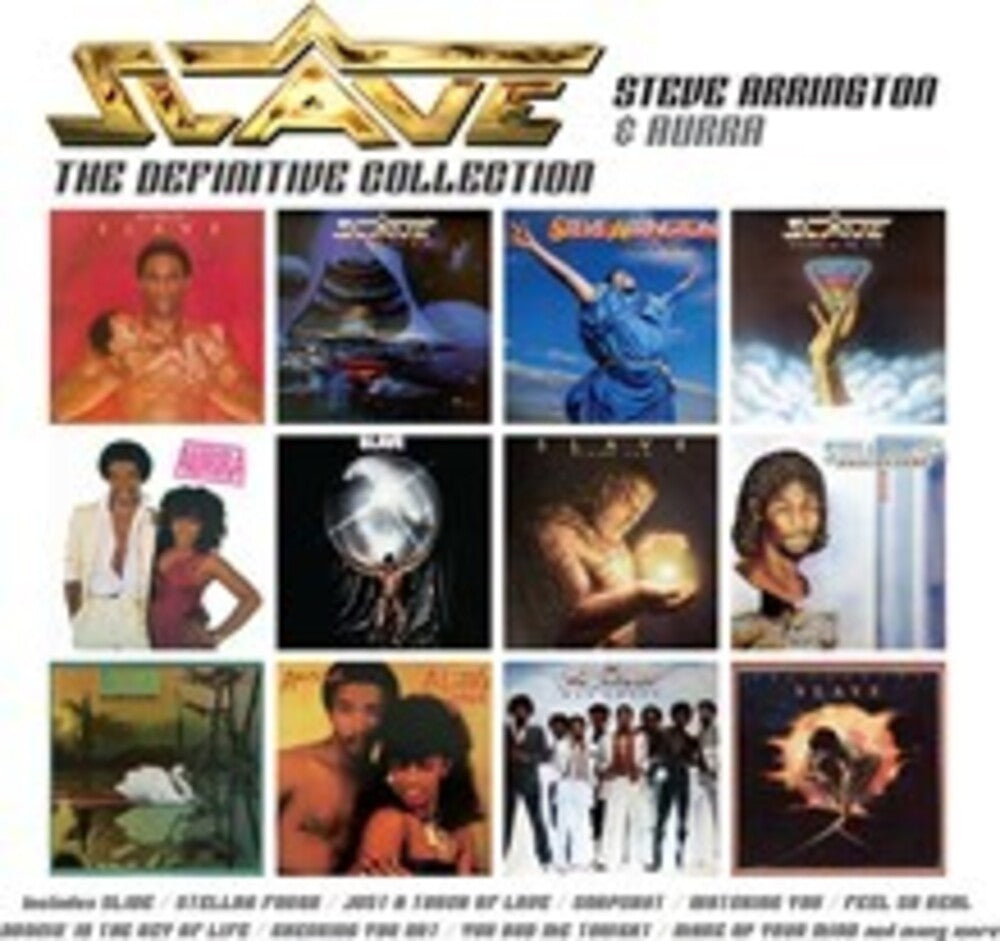 the album cover for Slave / Arrington, Steve / Aurra - Definitive Collection