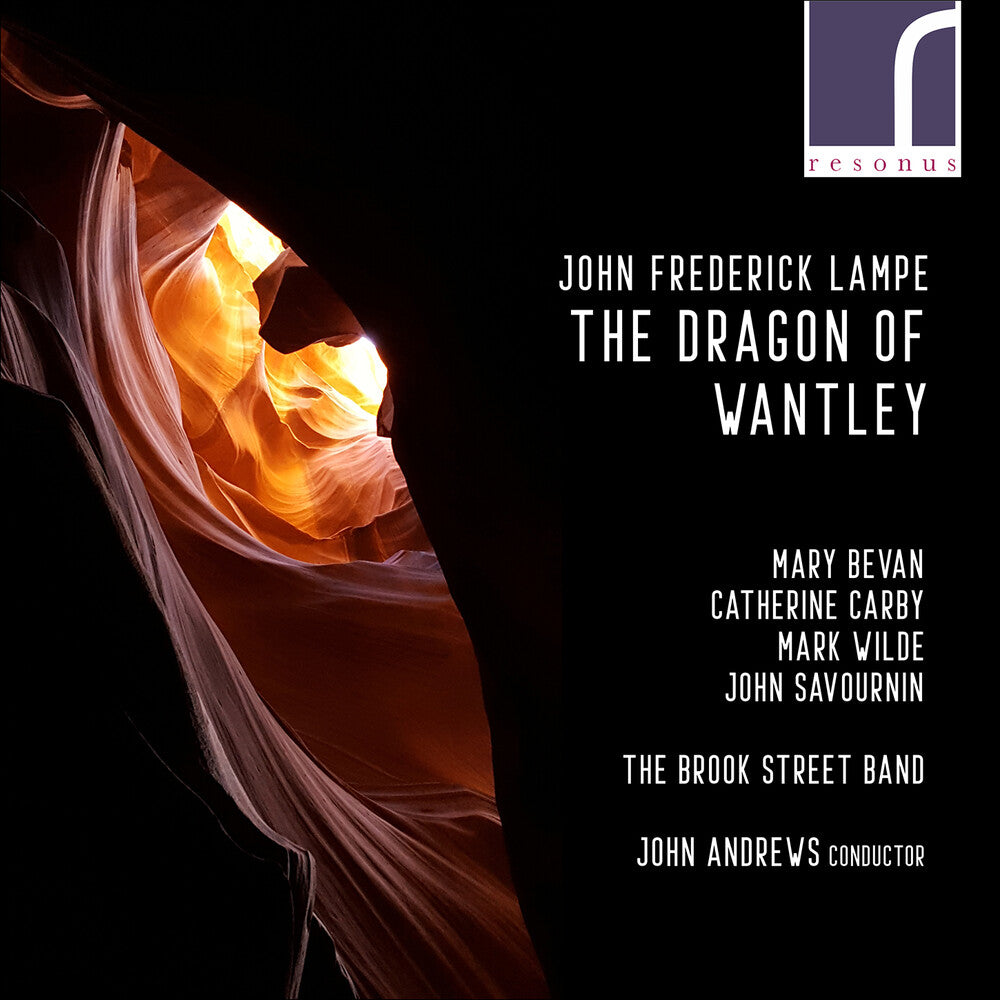 the album cover for Lampe / Bevan / Wilde - Dragon of Wantley