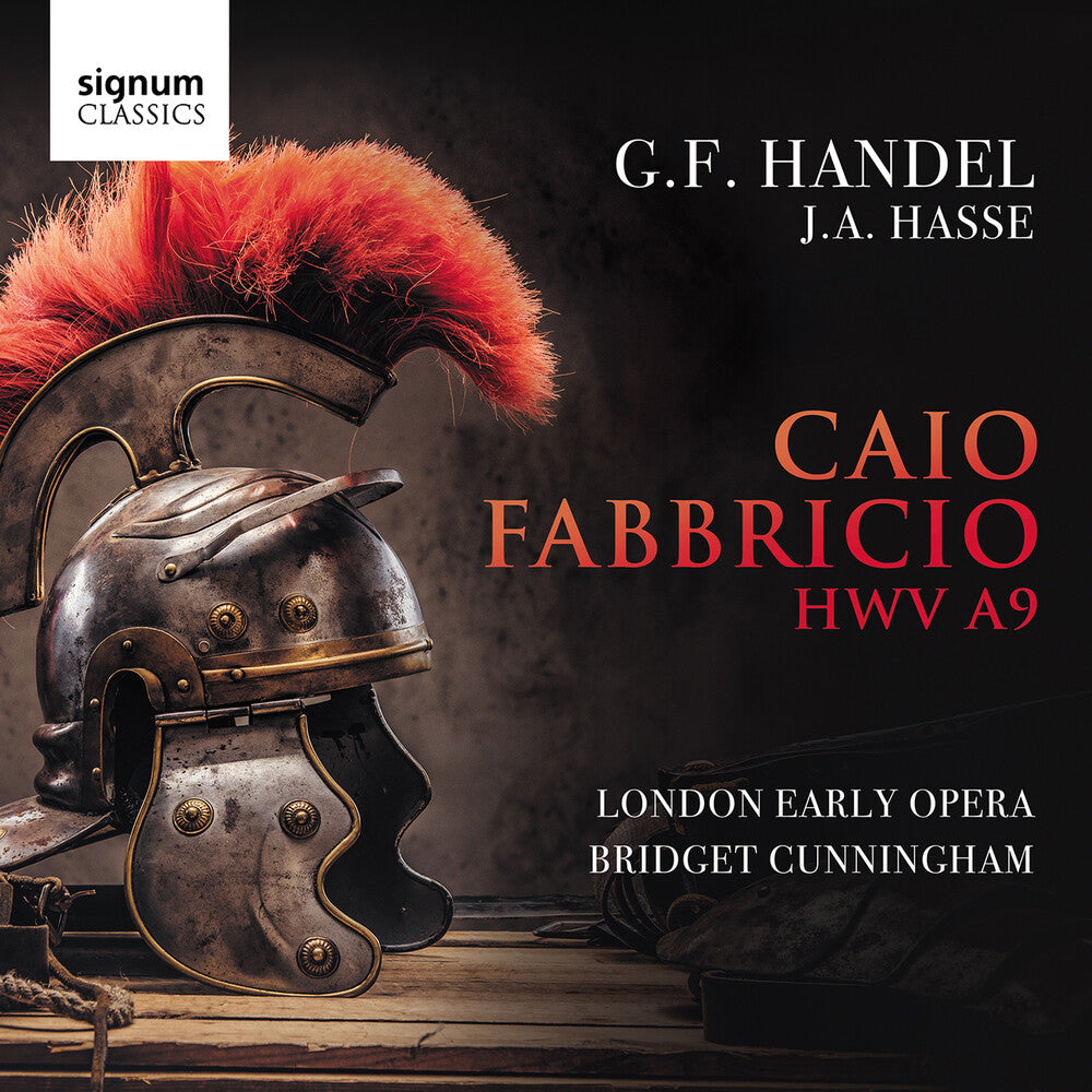 the album cover for Handel / London Early Opera - Caio Fabriccio HWV A9