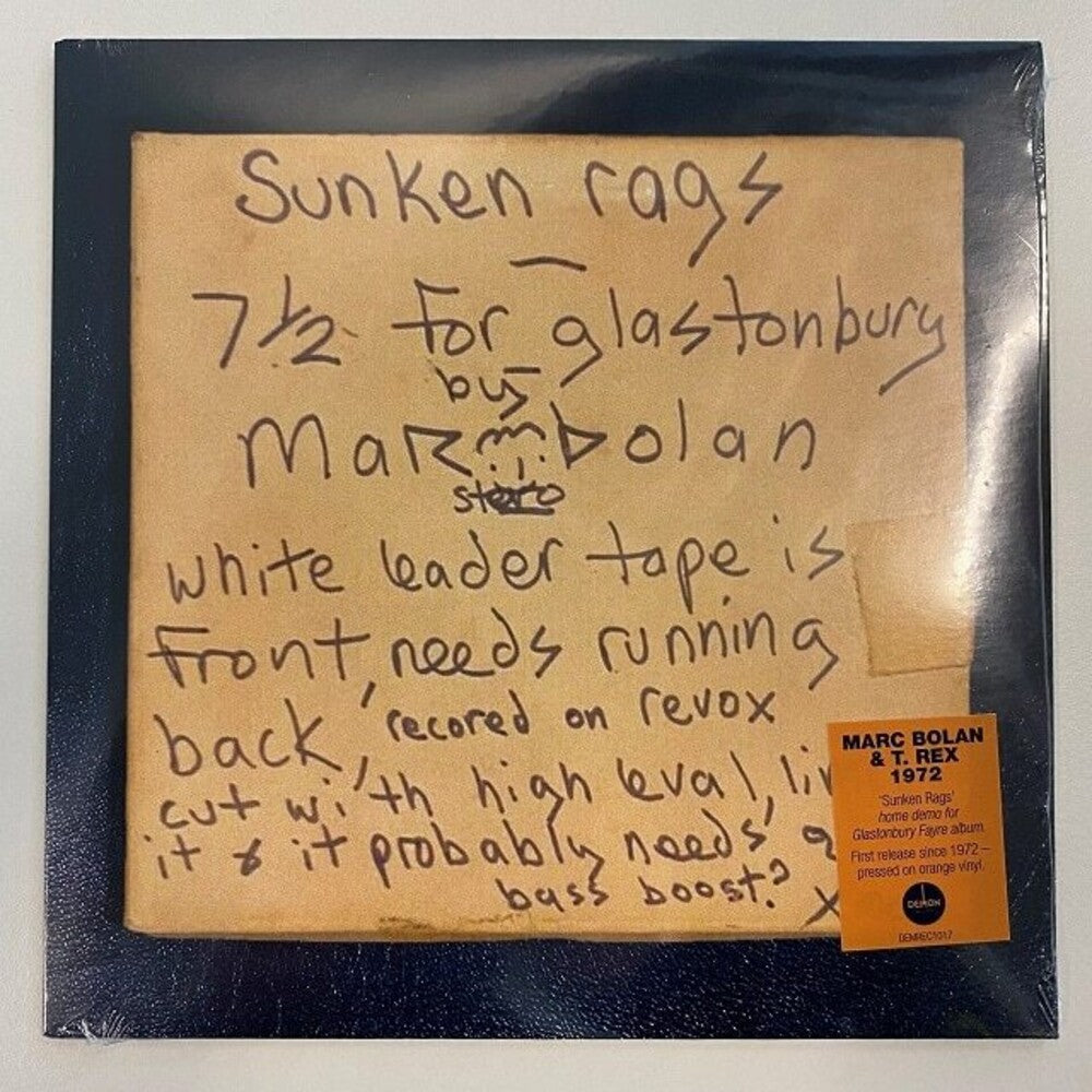 the album cover for T. Rex - Sunken Rags [Colored Vinyl] (Org) (Uk)