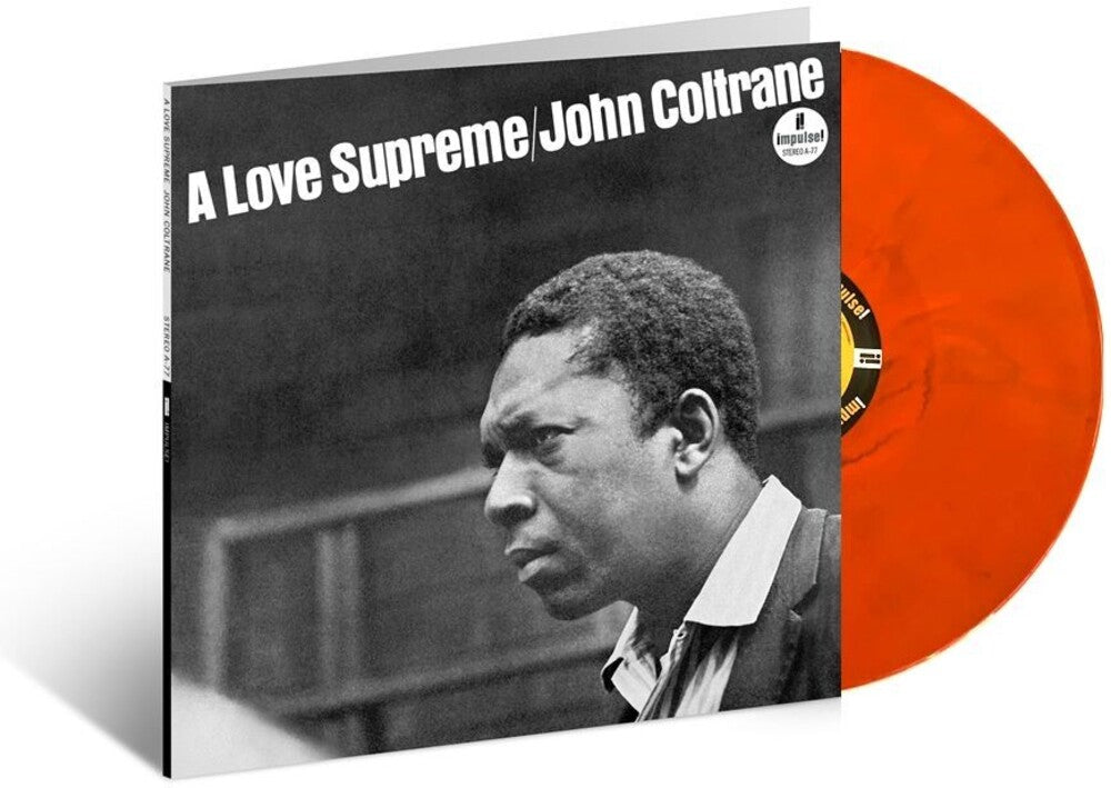 the album cover for John Coltrane - Love Supreme (Blk) [Colored Vinyl] (Org) (Ita)