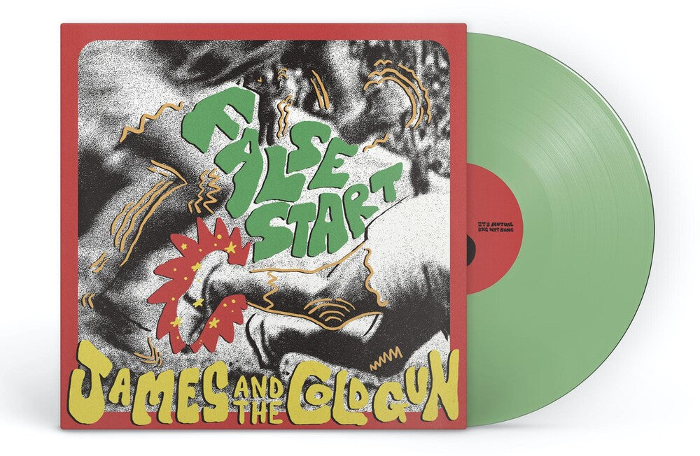 the album cover for James & The Cold Gun - False Start (Uk)