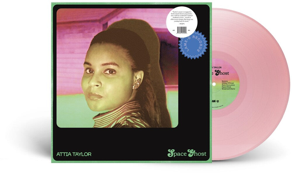 the album cover for Attia Taylor - Space Ghost - Pink [Colored Vinyl] (Pnk)