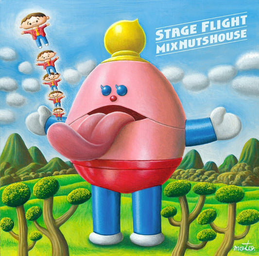 the album cover for Mix Nuts House - Stage Flight / Boku Wa Uchujin [Limited Edition]