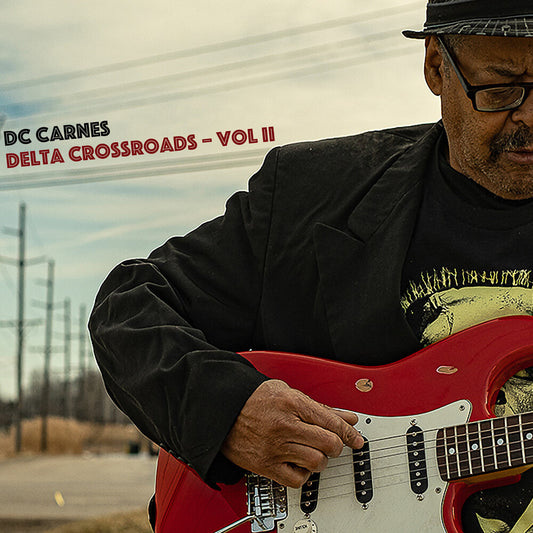 the album cover for Dc Carnes - Delta Crossroads Ii