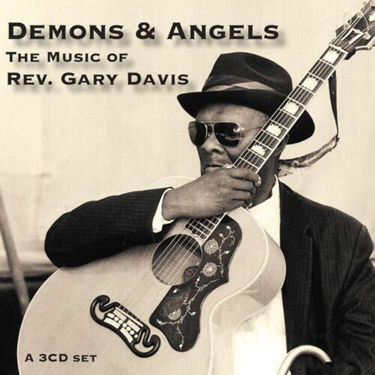 the album cover for Gary Davis - Demons & Angels - The Music Of Rev. Gary Davis