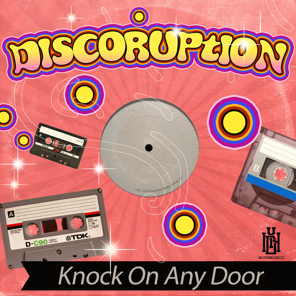 the album cover for Discoruption - Knock On Any Door (Mod)