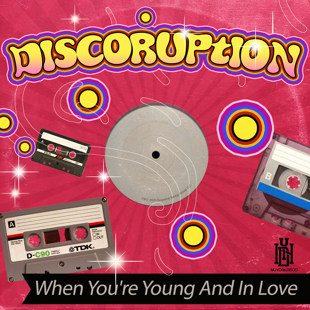 the album cover for Discoruption - When You're Young And In Love (Mod)
