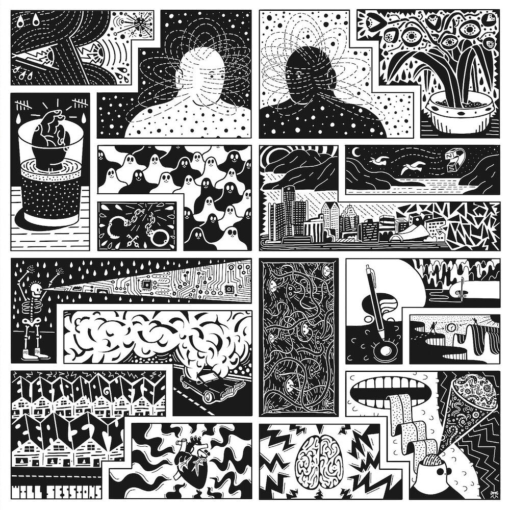 the album cover for Will Sessions - Electromagnetic Reality