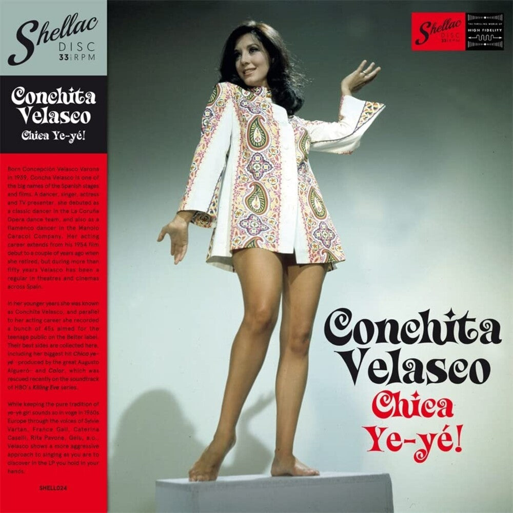 the album cover for Conchita Velasco - Chica Ye-Ye (Spa)