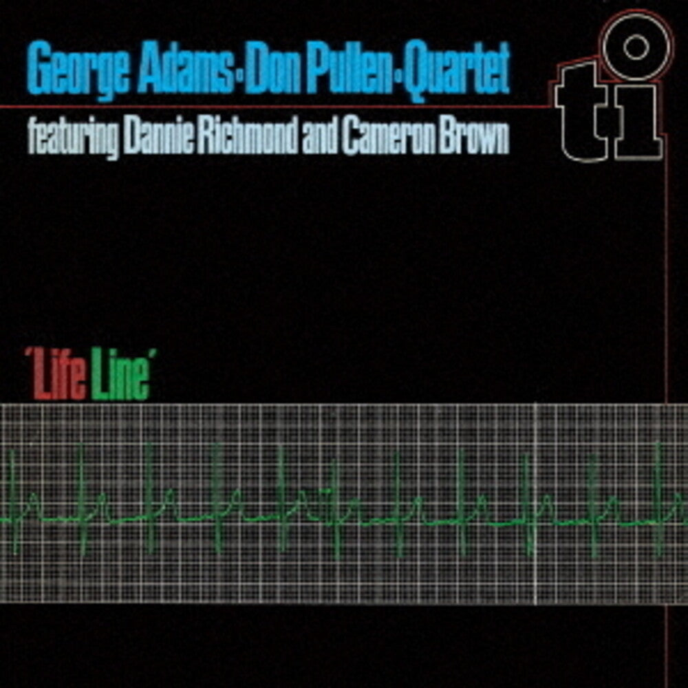 the album cover for George Adams  / Pullen,Don Quintet - Life Line [Remastered] (Jpn)