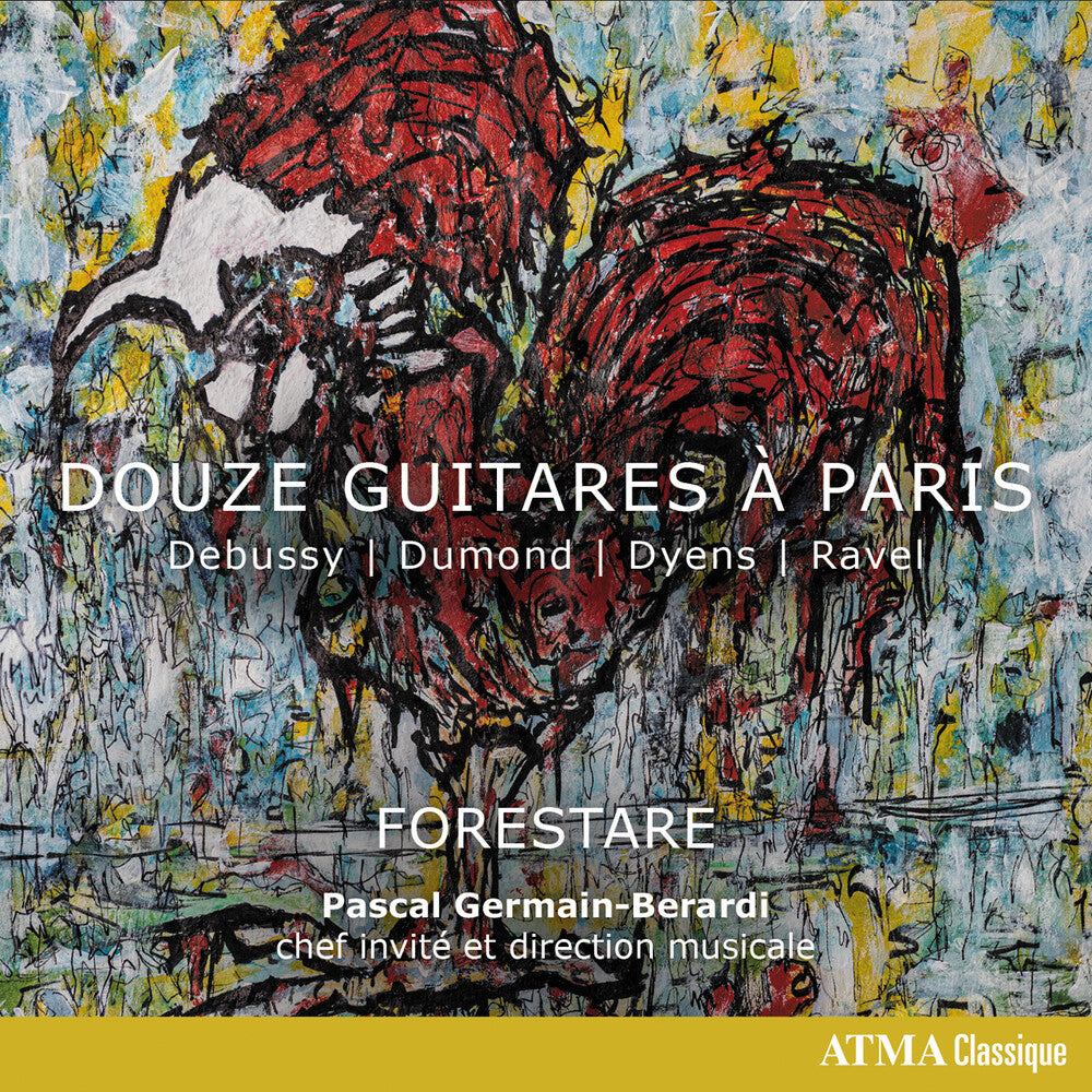 the album cover for Forestare - Douze Guitares A Paris