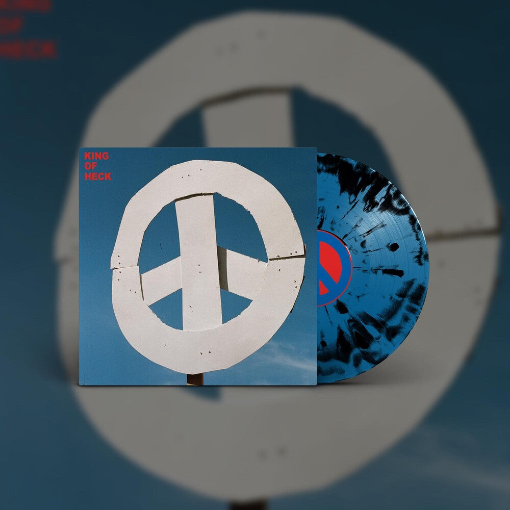 the album cover for King of Heck - Kingo (Blk) (Blue) [Colored Vinyl]