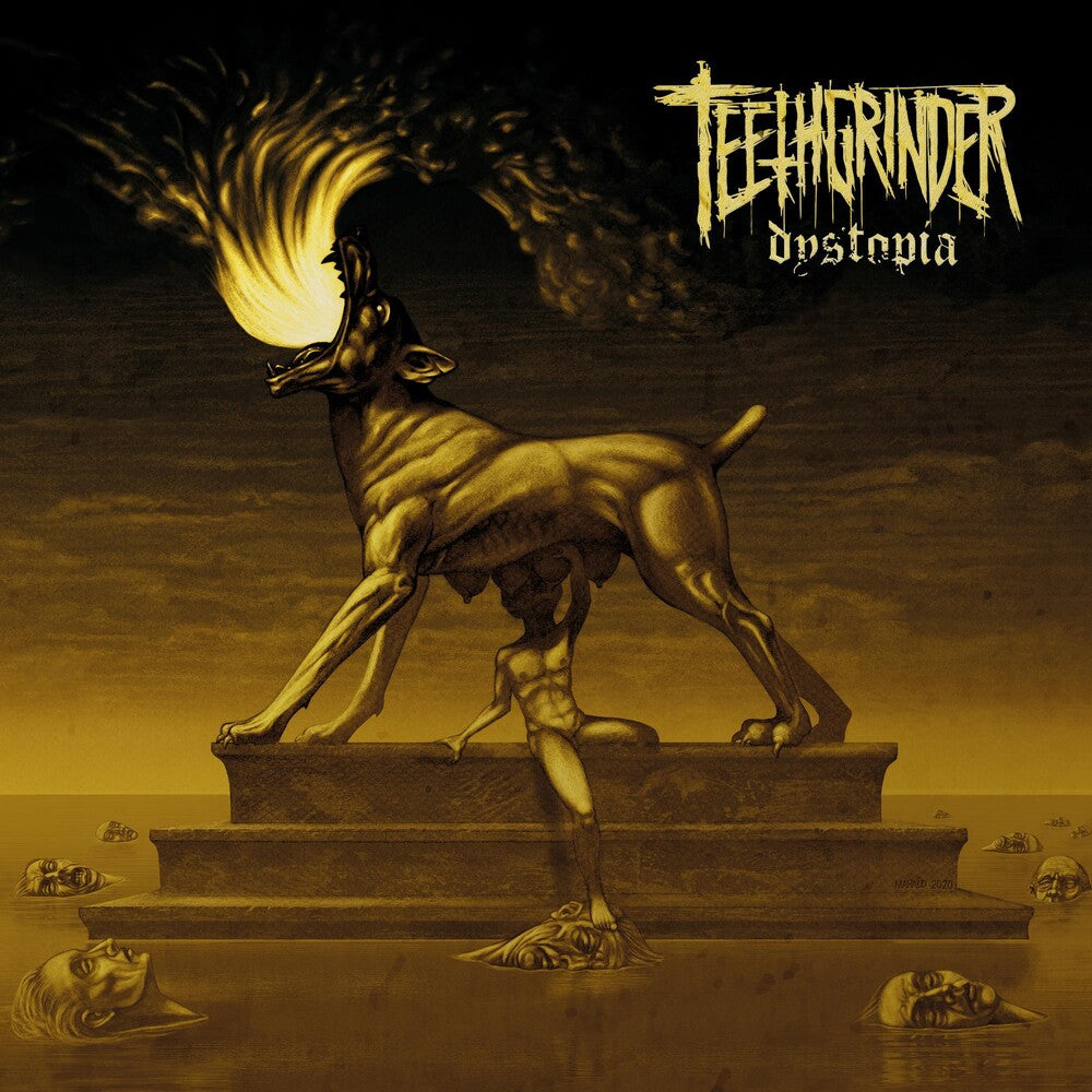 the album cover for Teethgrinder - Dystopia