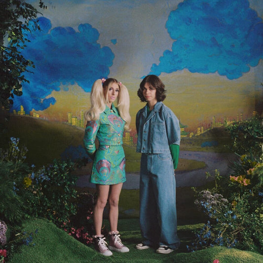 the album cover for DOMi & JD BECK - NOT TiGHT [LP]