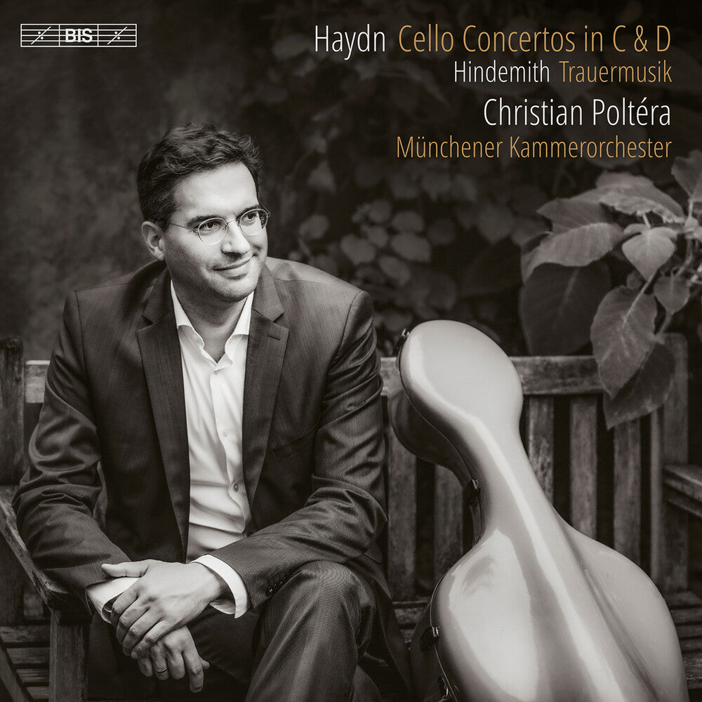 the album cover for Haydn / Poltera / Munchener Kammerorchester - Cello Concertos (Hybr)