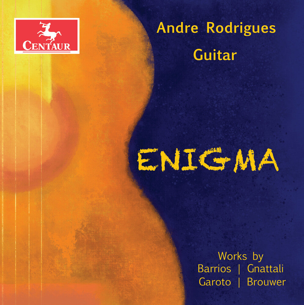 the album cover for Barrios / Rodrigues - Enigma