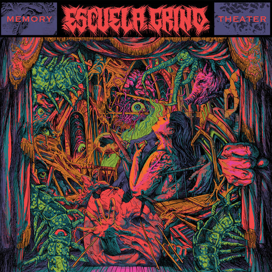 the album cover for Escuela Grind - Memory Theater [Digipak]