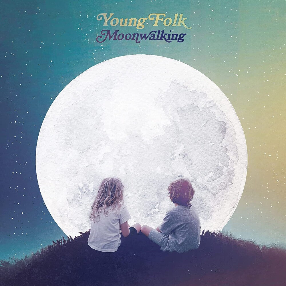 the album cover for Young Folk - Moonwalking