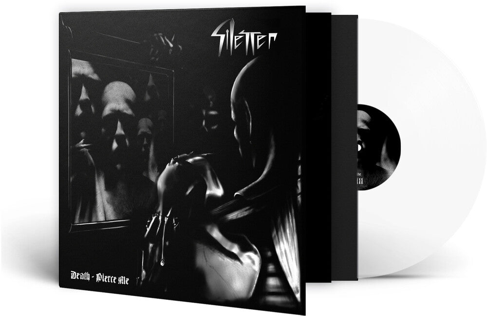 the album cover for Silencer - Death Pierce Me - Crystal Clear [Colored Vinyl] [Clear Vinyl]
