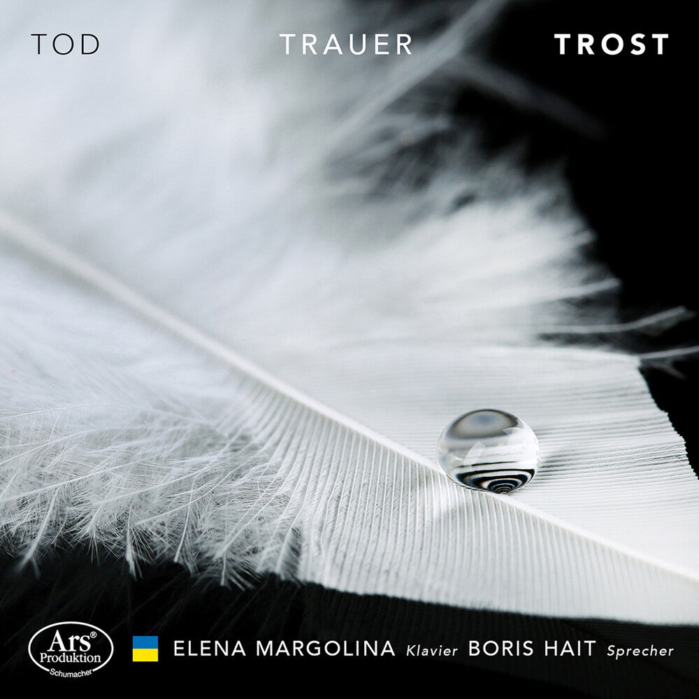 the album cover for Margolina / J Bach .S. - Tod / Trauer / Trost