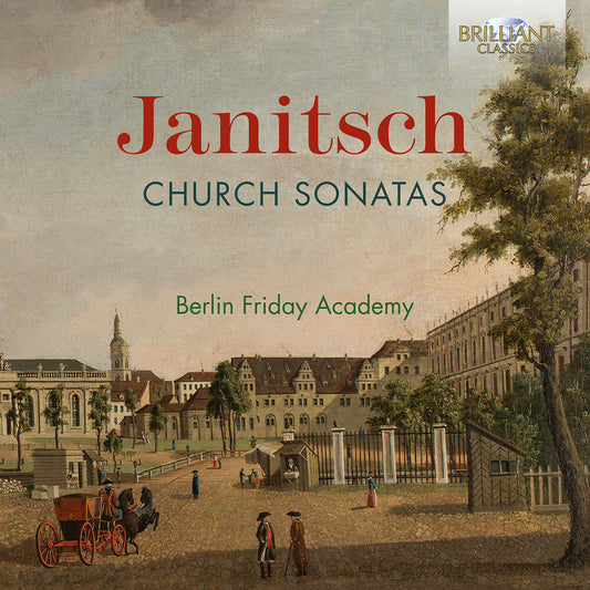the album cover for Berlin Friday Academy / Janitsch - Church Sonatas