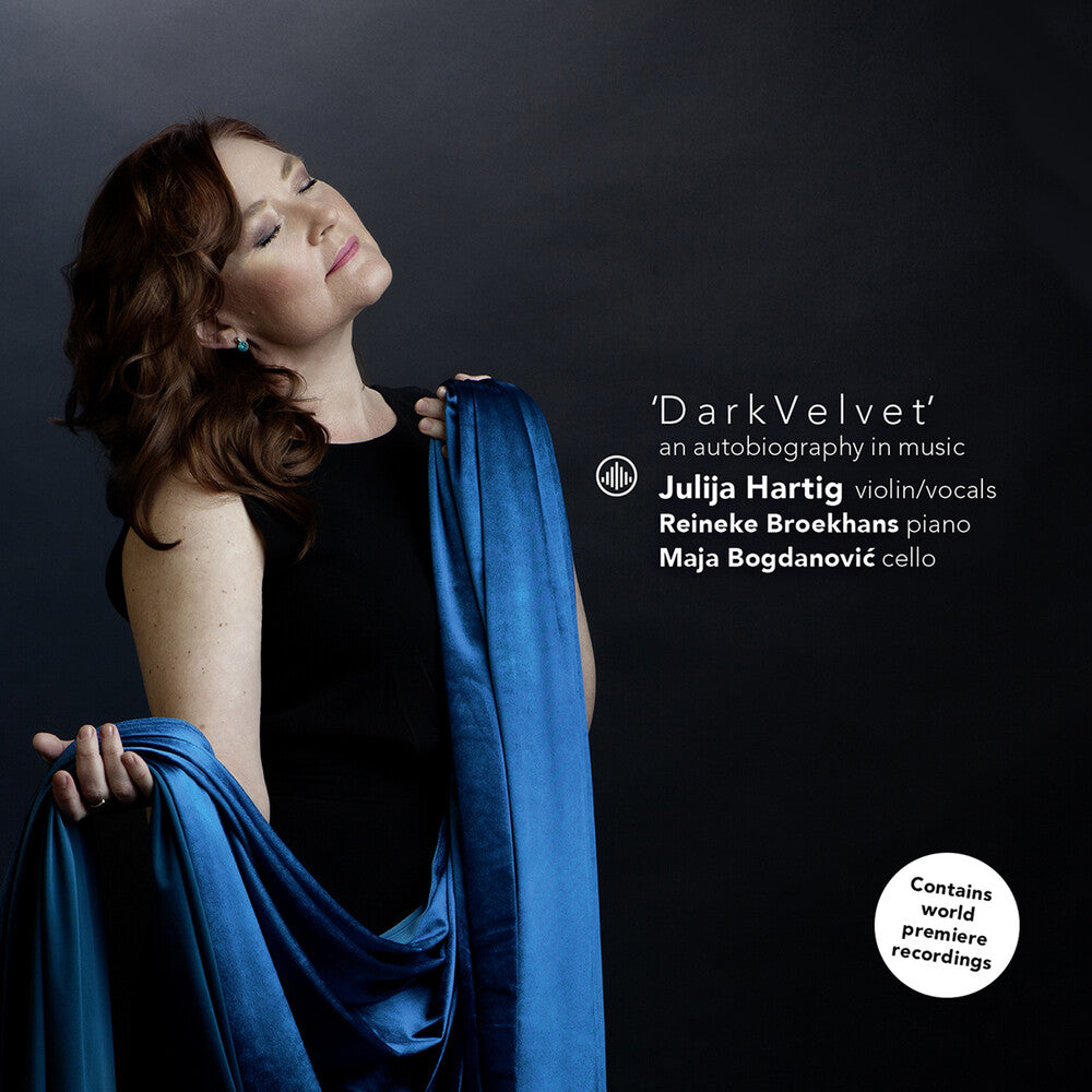 the album cover for Hartig - Dark Velvet