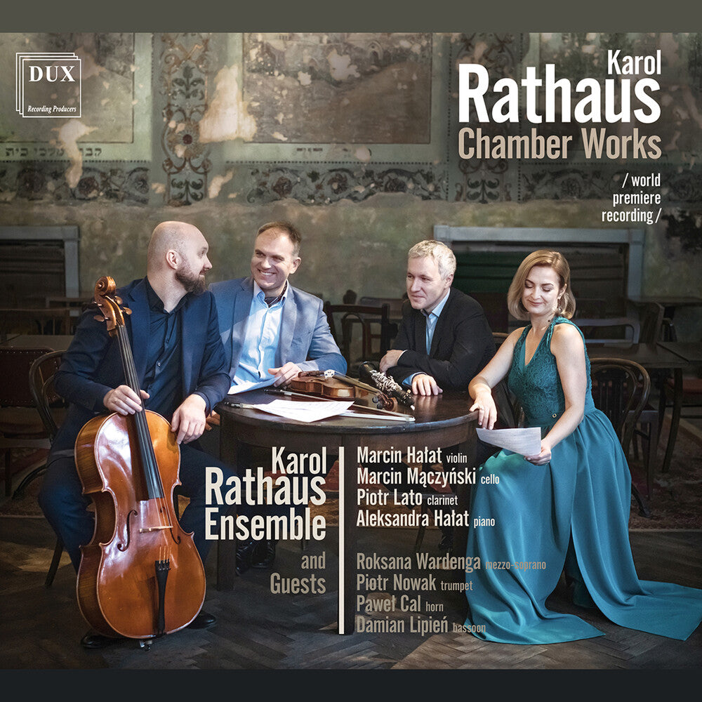 the album cover for Halat / Rathaus - Chamber Works