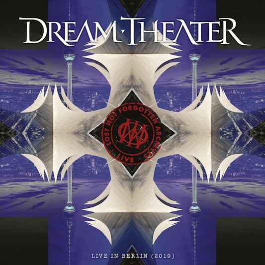 the album cover for Dream Theater - Lost Not Forgotten Archives: Live in Berlin 2019 [Limited Edition Gray 2LP/2CD]