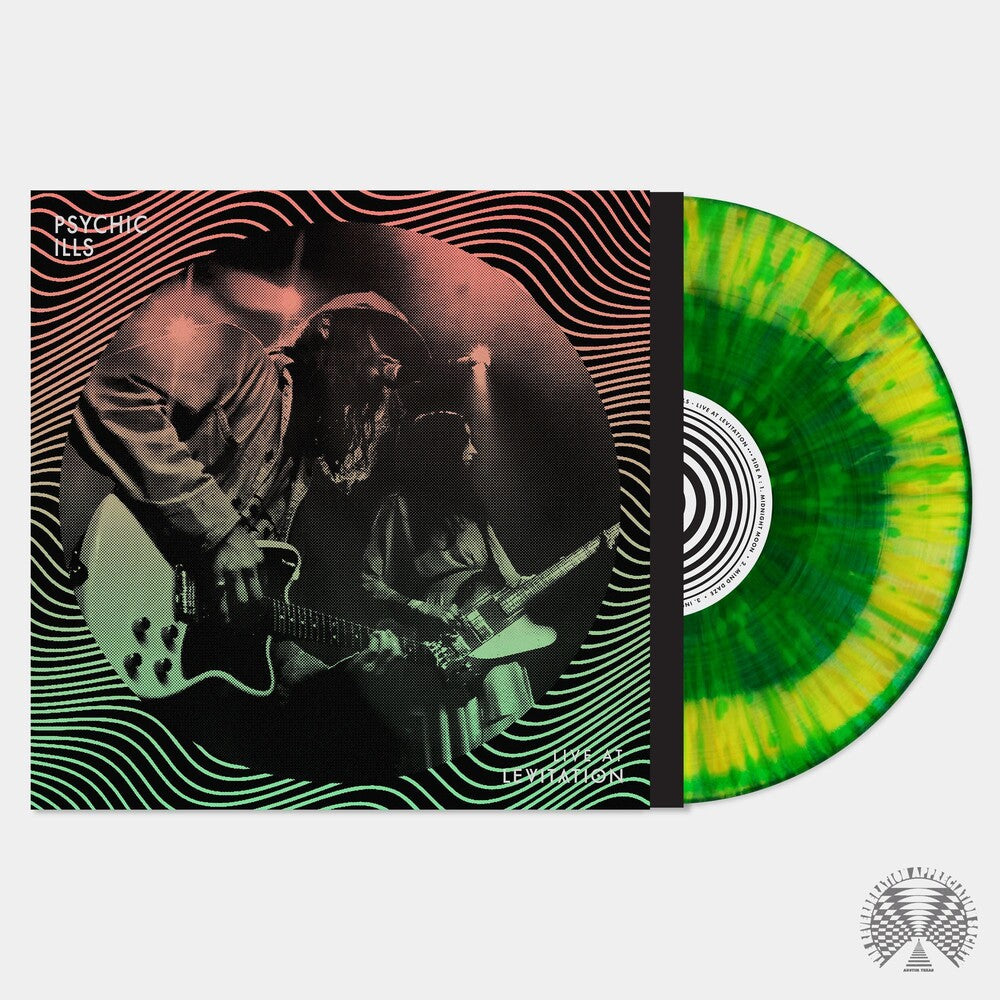 Psychic Ills - Live At Levitation [Indie Exclusive Limited Edition Lemon Yellow + Emerald Green Swirl & Splatter LP]