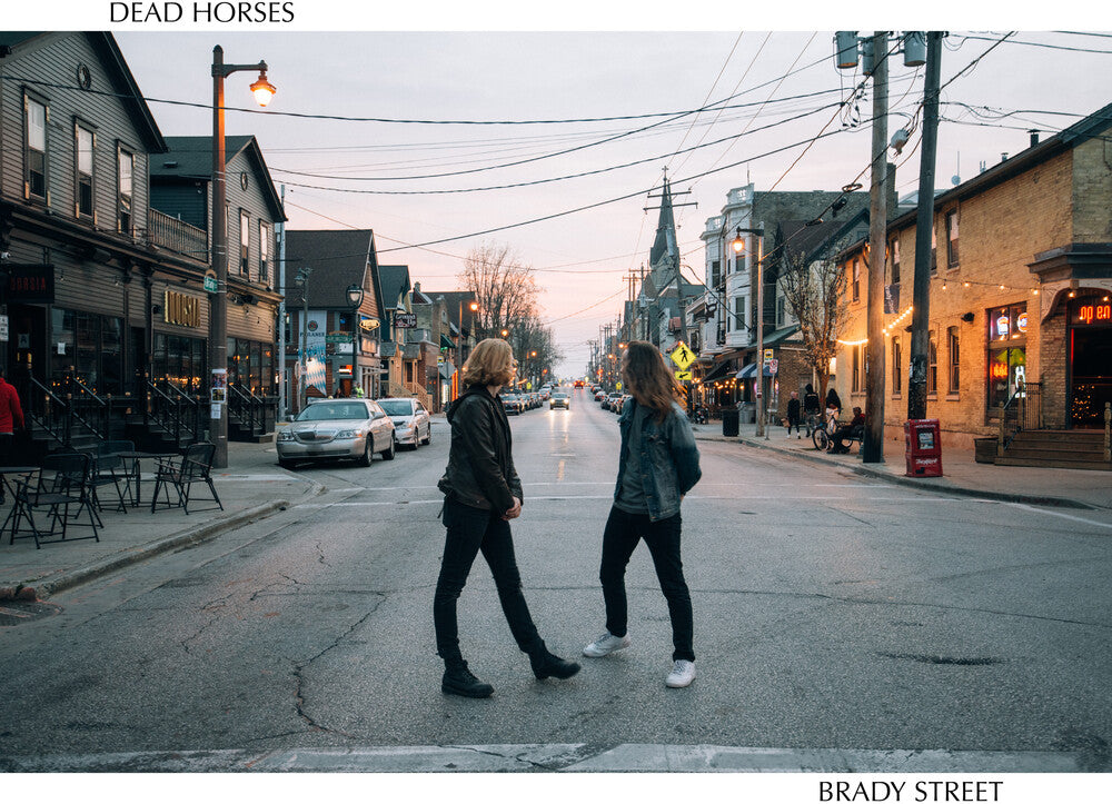 the album cover for Dead Horses - Brady Street