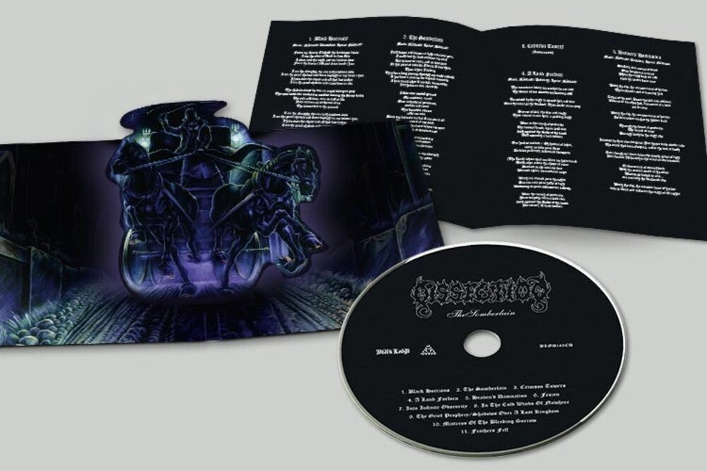 the album cover for Dissection - Somberlain - Pop-Up [With Booklet] [Remastered] [Digipak]