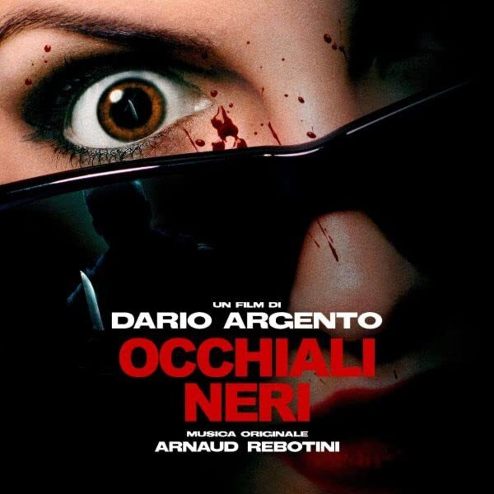 the album cover for Arnaud Rebotini  (Colv) (Uk) - Dario Argento's Dark Glasses / O.S.T. [Colored Vinyl] (Uk)