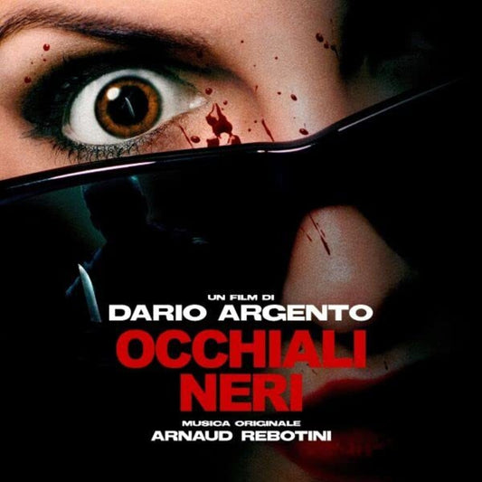 the album cover for Arnaud Rebotini  (Colv) (Uk) - Dario Argento's Dark Glasses / O.S.T. [Colored Vinyl] (Uk)