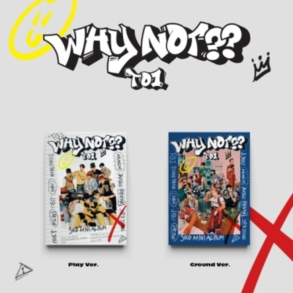 the album cover for To1 - Why Not (Stic) (Phob) (Phot) (Asia)