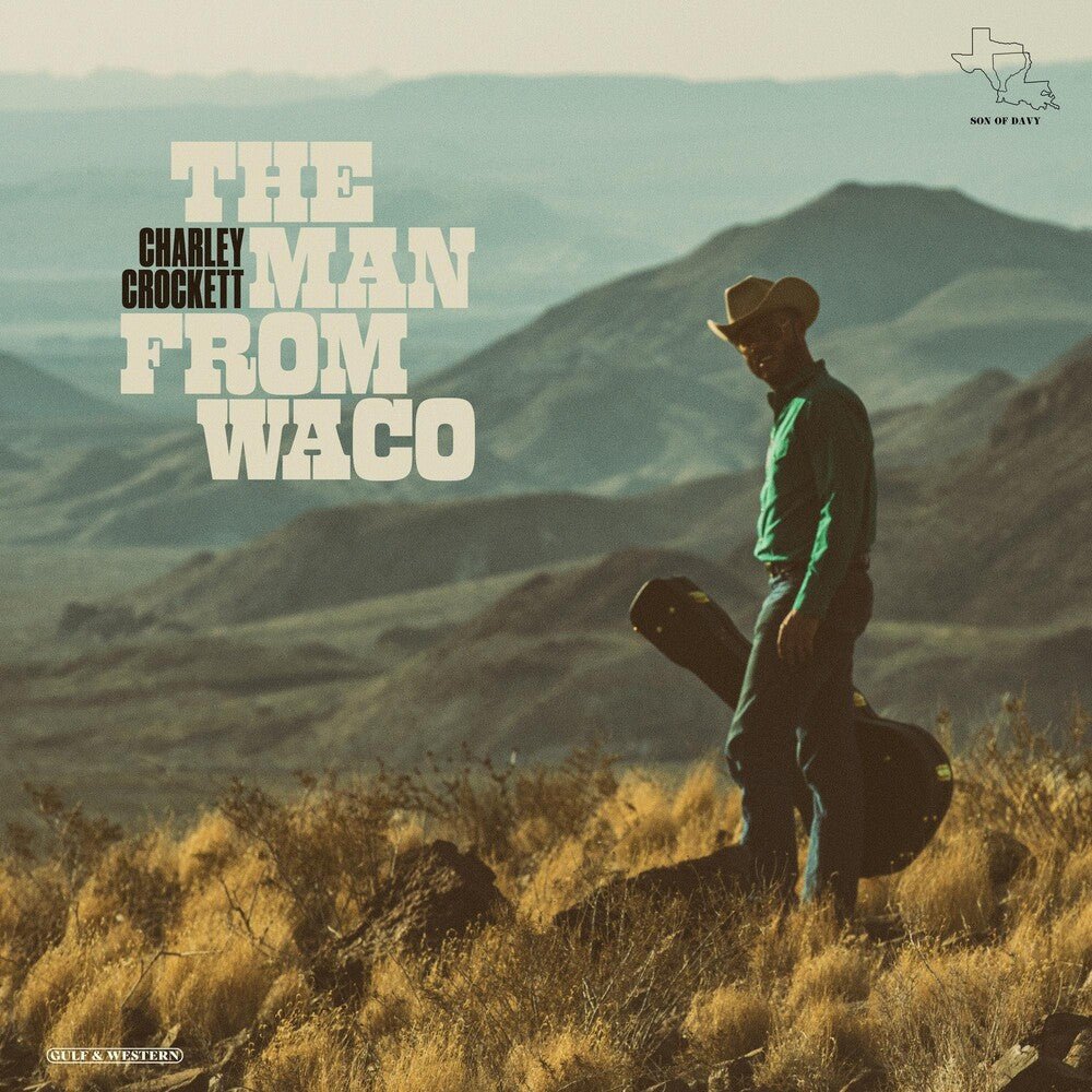the album cover for Charley Crockett - The Man From Waco