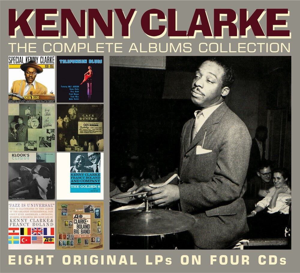 the album cover for Kenny Clarke - Complete Albums Collection