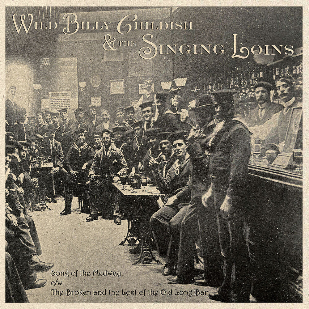 the album cover for Billy Childish  & The Singing Loins - Song Of The Medway