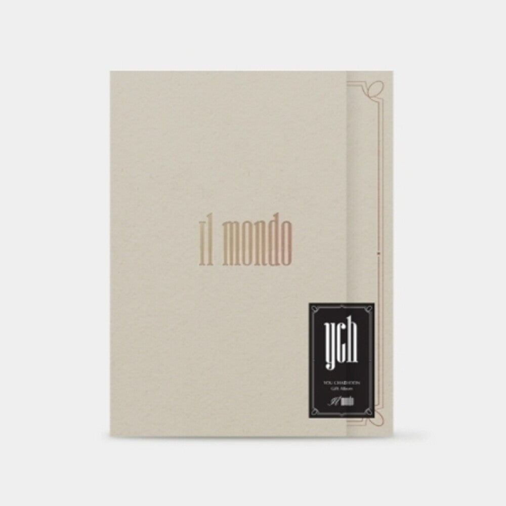 the album cover for You Chaehoon - Gift Album Il Mondo (Pcrd) (Asia)